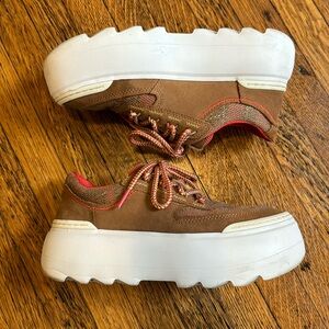 UGG Marin Mega Lace Heritage Braid Platform Sneaker